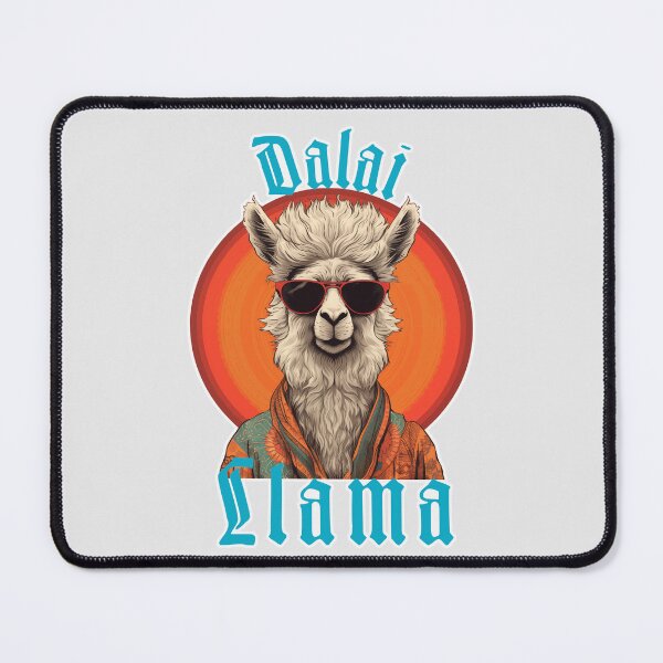 Item preview, Dalai LLama Funny Print designed and sold by Thehatinthecat.