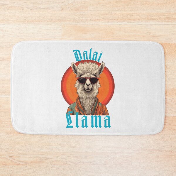 Item preview, Dalai LLama Funny Print designed and sold by Thehatinthecat.