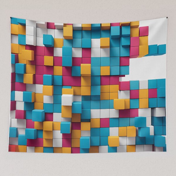 Item preview, The Color Cube in Pop Culture: Digital Influence in Entertainment designed and sold by Artedig.