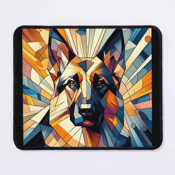 Item preview, Shepherd's Cubist Serenity designed and sold by PawspectCreate.
