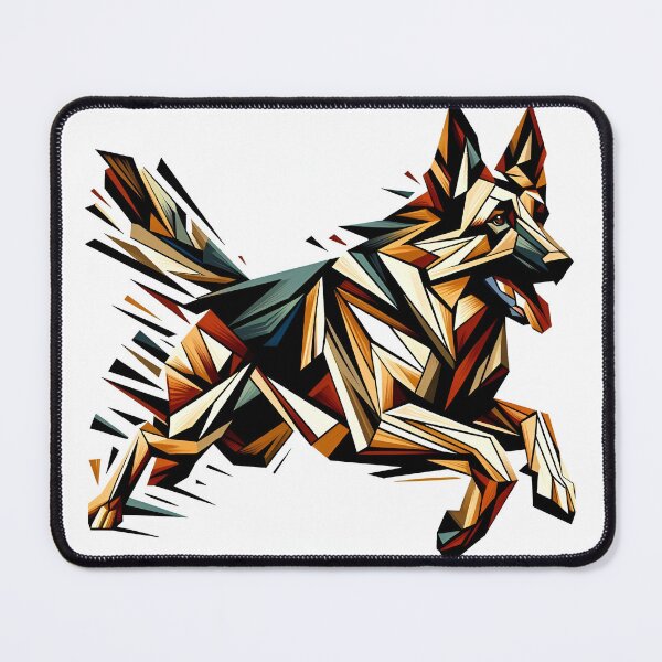 Item preview, Luminous Shepherd Canvas designed and sold by PawspectCreate.