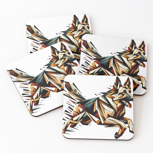 Item preview, Luminous Shepherd Canvas designed and sold by PawspectCreate.