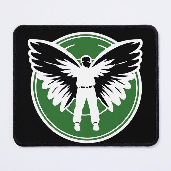 Item preview, Baseball Angel - Green designed and sold by  Kink Ink Designs.