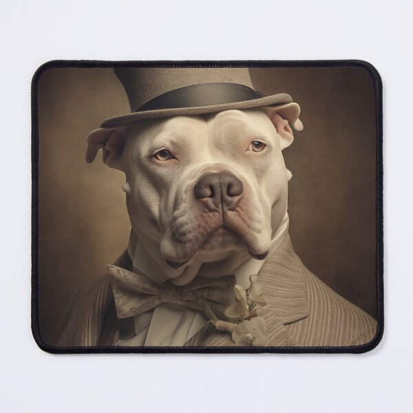 Item preview, Portrait of a Pitbull in Formal Wear designed and sold by Samuelsboro.