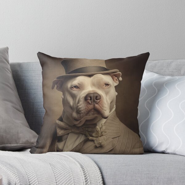 Item preview, Portrait of a Pitbull in Formal Wear designed and sold by Samuelsboro.