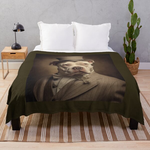 Item preview, Portrait of a Pitbull in Formal Wear designed and sold by Samuelsboro.