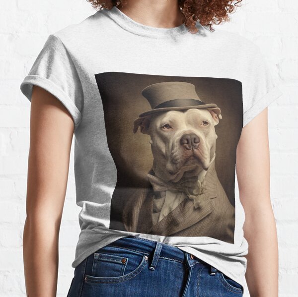 Item preview, Portrait of a Pitbull in Formal Wear designed and sold by Samuelsboro.