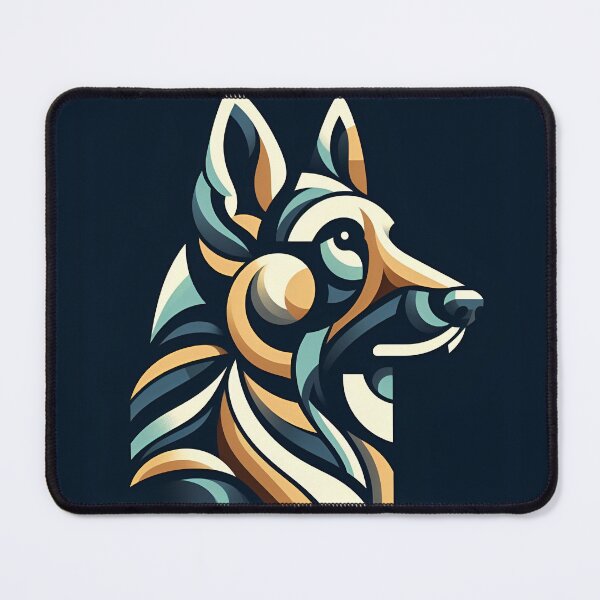Item preview, Shepherd's Cubist Rhapsody designed and sold by PawspectCreate.