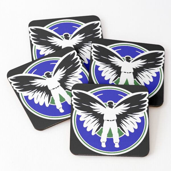 Item preview, Baseball Angel - Green, blue designed and sold by  Kink Ink Designs.