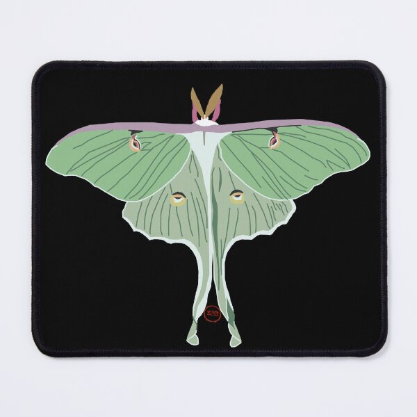 Item preview, luna moth designed and sold by SaharBareket.