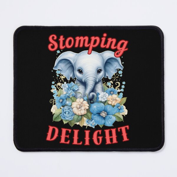 Item preview, Stomping Delight. elephant head designed and sold by ElephantVibes.