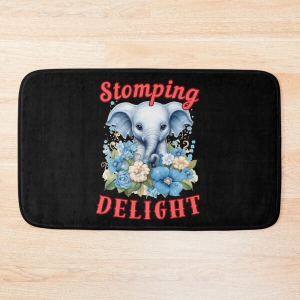 Item preview, Stomping Delight. elephant head designed and sold by ElephantVibes.