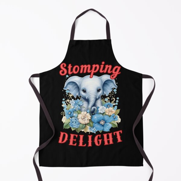 Item preview, Stomping Delight. elephant head designed and sold by ElephantVibes.