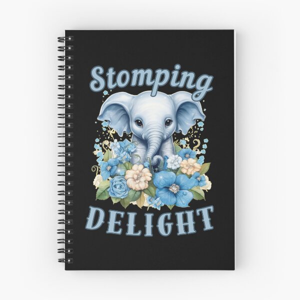 Item preview, Stomping Delight. elephant face designed and sold by ElephantVibes.