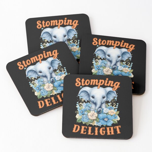 Item preview, Stomping Delight. surreal elephant designed and sold by ElephantVibes.