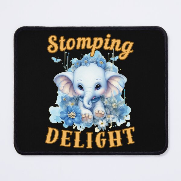 Item preview, Stomping Delight. adorable elephant designed and sold by ElephantVibes.