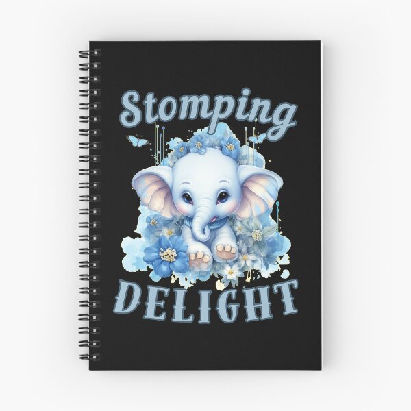 Item preview, Stomping Delight. elephant quote designed and sold by ElephantVibes.