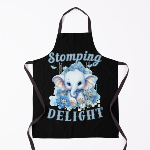 Item preview, Stomping Delight. elephant quote designed and sold by ElephantVibes.