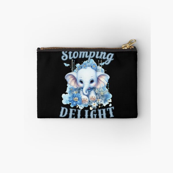 Item preview, Stomping Delight. elephant quote designed and sold by ElephantVibes.