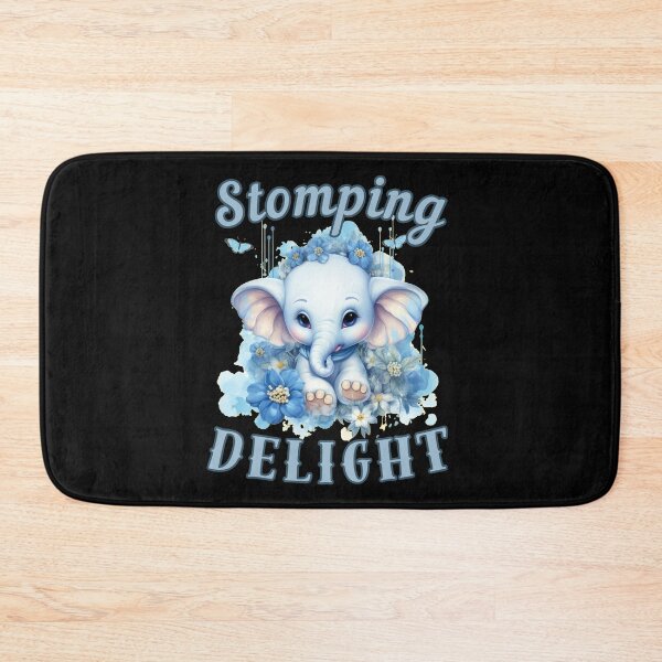 Item preview, Stomping Delight. elephant quote designed and sold by ElephantVibes.