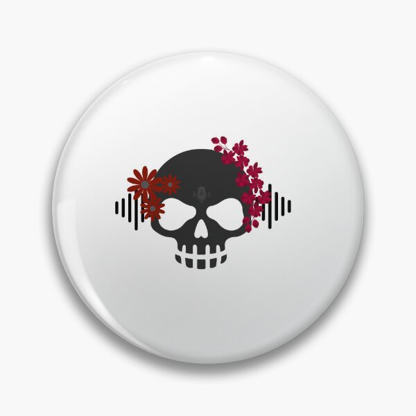 Item preview,  loud wave skull  designed and sold by Zentee-s.