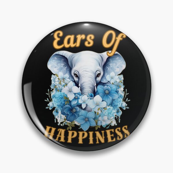 Item preview, Ears Of Happiness. funny elephant designed and sold by ElephantVibes.