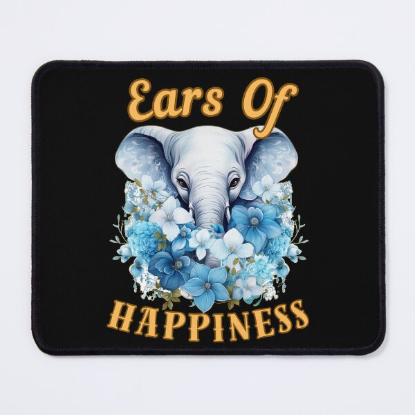 Item preview, Ears Of Happiness. funny elephant designed and sold by ElephantVibes.
