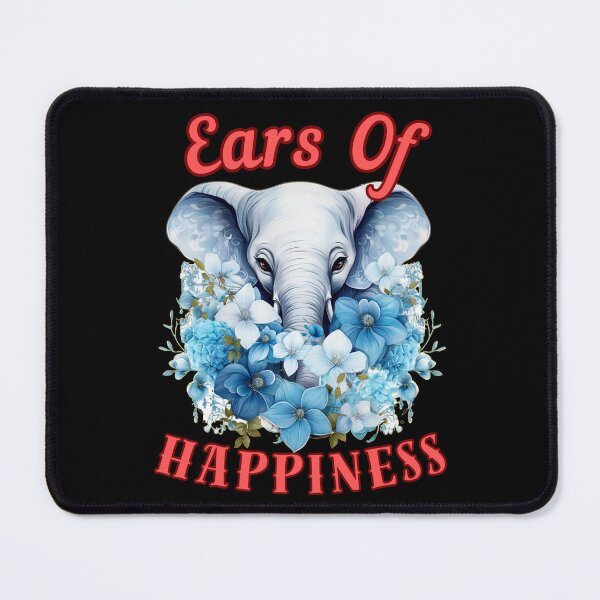 Item preview, Ears Of Happiness. elephant head designed and sold by ElephantVibes.