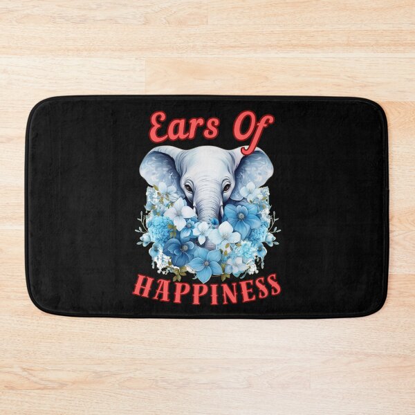 Item preview, Ears Of Happiness. elephant head designed and sold by ElephantVibes.