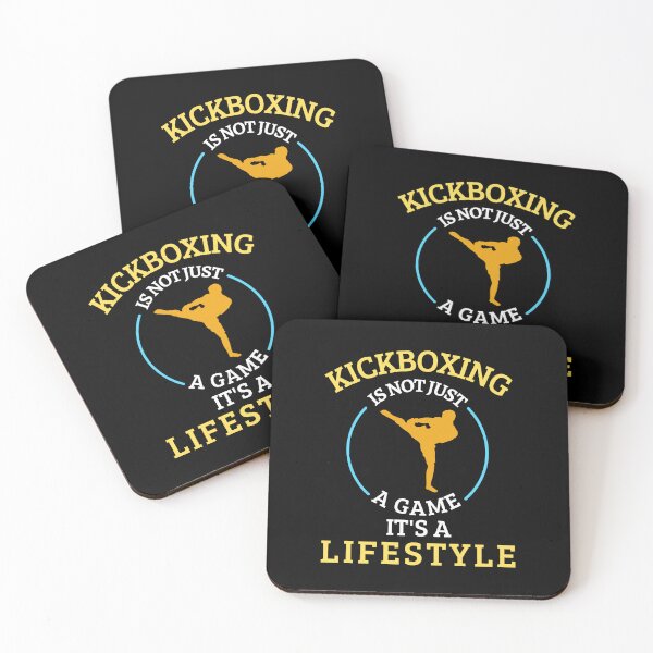 Item preview, Kickboxing is not a game it's a lifestyle designed and sold by annoying-shirts.
