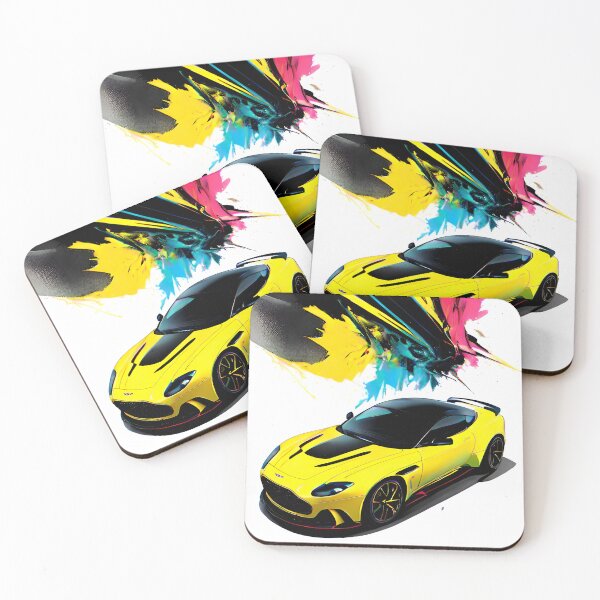 Item preview, Colorful Abstract Aston Martin DBS designed and sold by DecarYourself.