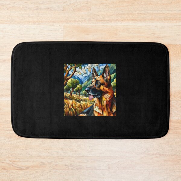 Item preview, Shepherd's Cubist Mirage designed and sold by PawspectCreate.