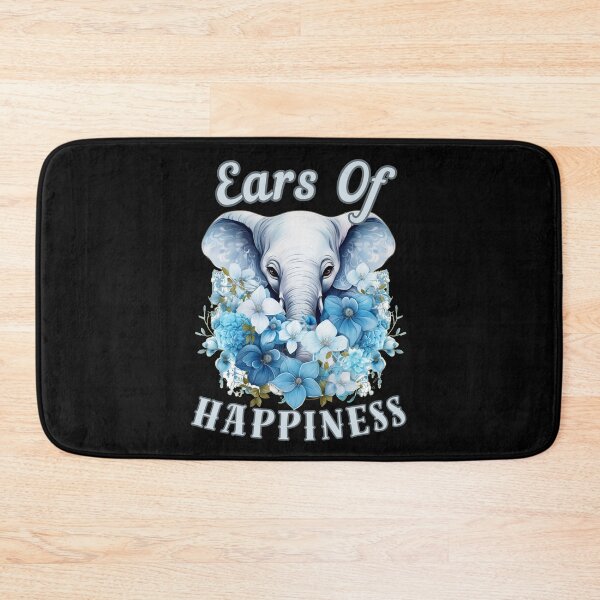 Item preview, Ears Of Happiness. elephant face designed and sold by ElephantVibes.