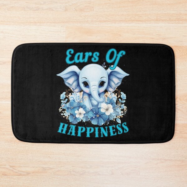 Item preview, Ears Of Happiness. happy elephant designed and sold by ElephantVibes.
