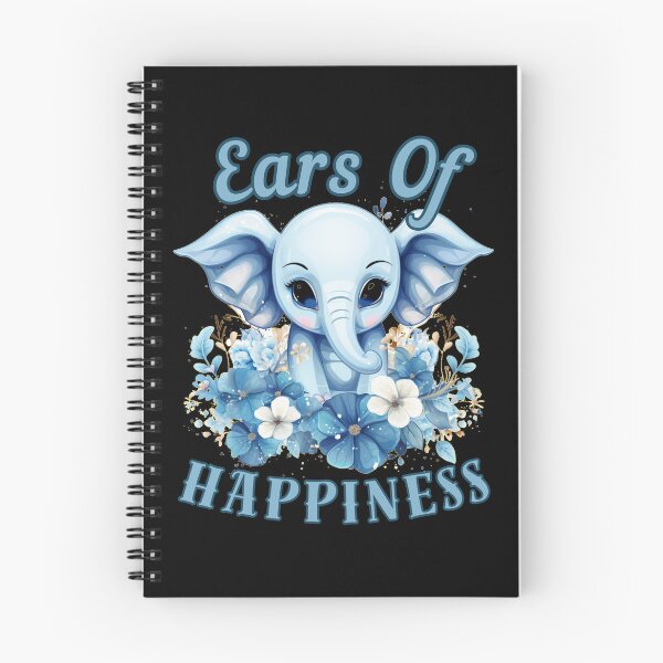 Item preview, Ears Of Happiness elephant quote designed and sold by ElephantVibes.