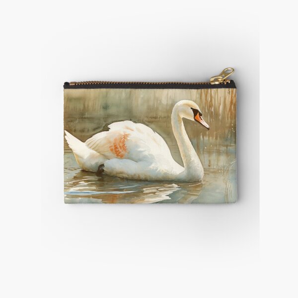Item preview, Antique Swan Watercolor Poster, Vintage Inspired Nursery Wall Art Decor designed and sold by Peek-Designs.