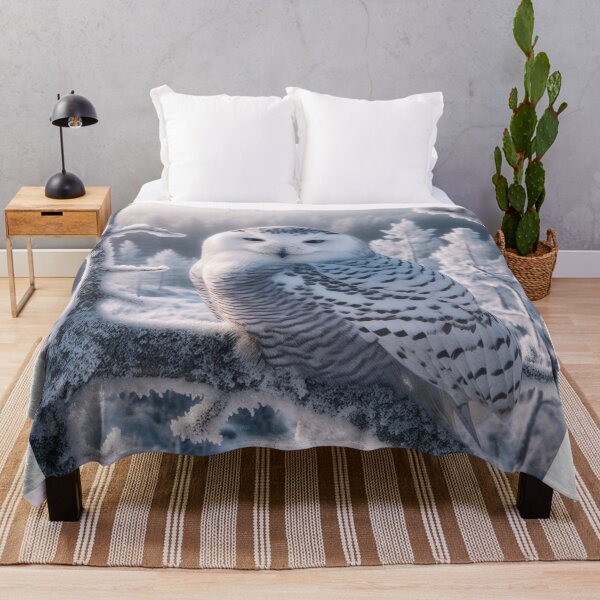 Item preview, Enchanted Nightfall - Owls Amidst Stars in a Darkened Realm designed and sold by ProgressMagnet.