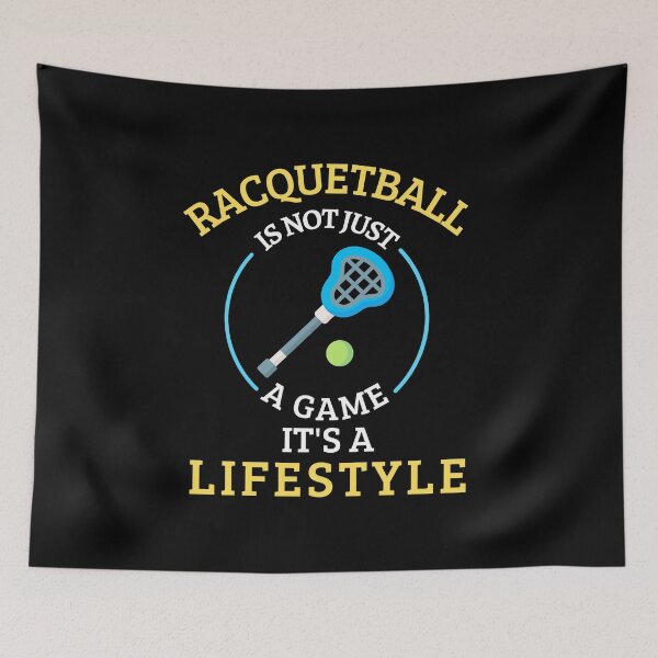 Item preview, Racquetball is not a game it's a lifestyle designed and sold by annoying-shirts.