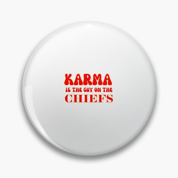 Item preview, karma is the guy on the chiefs designed and sold by Thespacerocket.