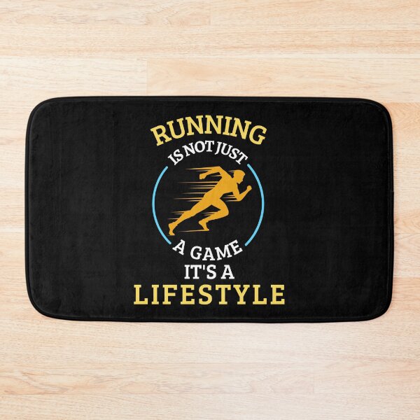 Item preview, Running is not a game it's a lifestyle designed and sold by annoying-shirts.