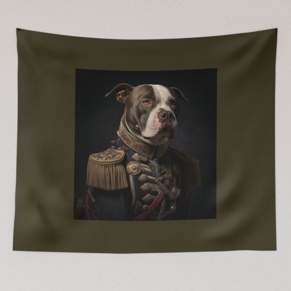Item preview, Pitbull Military General designed and sold by Samuelsboro.