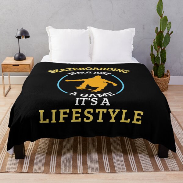 Item preview, Skateboarding is not a game it's a lifestyle designed and sold by annoying-shirts.