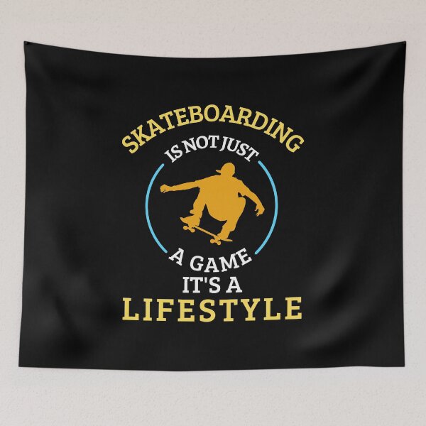 Item preview, Skateboarding is not a game it's a lifestyle designed and sold by annoying-shirts.