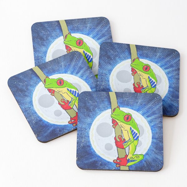Item preview, Midnight Tree Frog designed and sold by BudjaanArt.