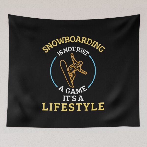 Item preview, Snowboarding is not a game it's a lifestyle designed and sold by annoying-shirts.