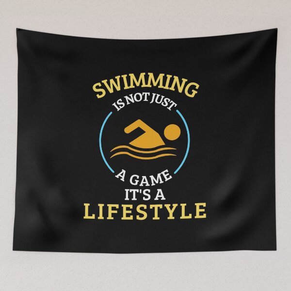 Item preview, Swimming is not a game it's a lifestyle designed and sold by annoying-shirts.