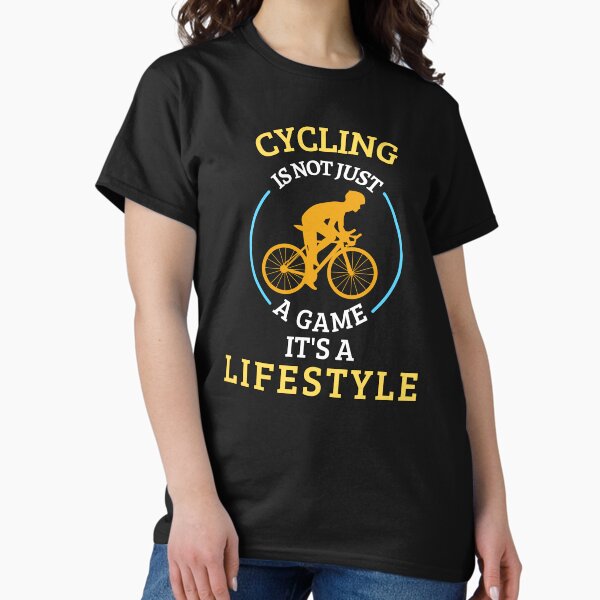 Item preview, Cycling is not a game it's a lifestyle designed and sold by annoying-shirts.