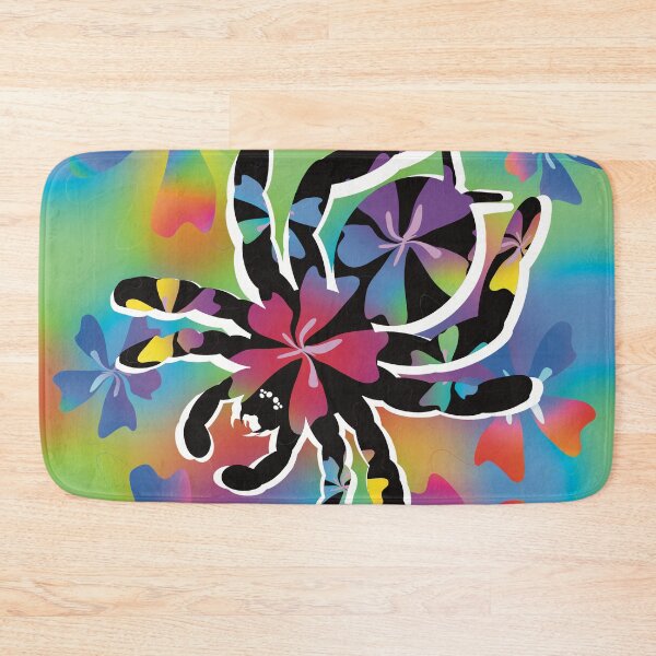 Item preview, Trippy Colorful Flower Spiders Design designed and sold by IgorAndMore.