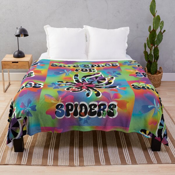 Item preview, Trippy Colorful Flower Spiders Design designed and sold by IgorAndMore.