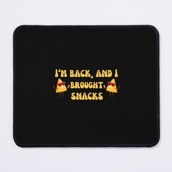 Item preview, I'm back, and I brought snacks designed and sold by Thespacerocket.